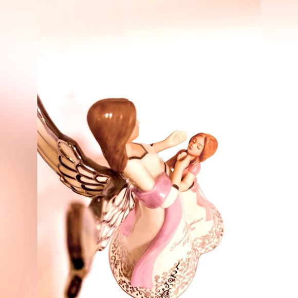 Musical Angel Figurine MY GRANDDAUGHTER MY JOY 2004 Bradford Edition (00500) - Picture 5 of 11